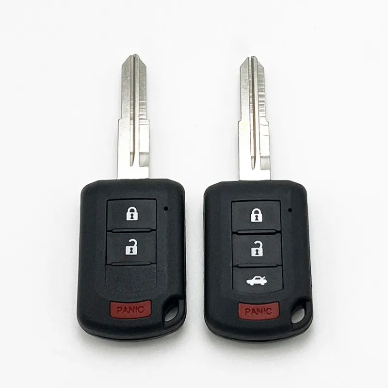 SZMAISHI Remote Control Car Key Shell for Mitsubishi Outlander Lancer Vehicle Replacement Key With Blade Car Key Shell
