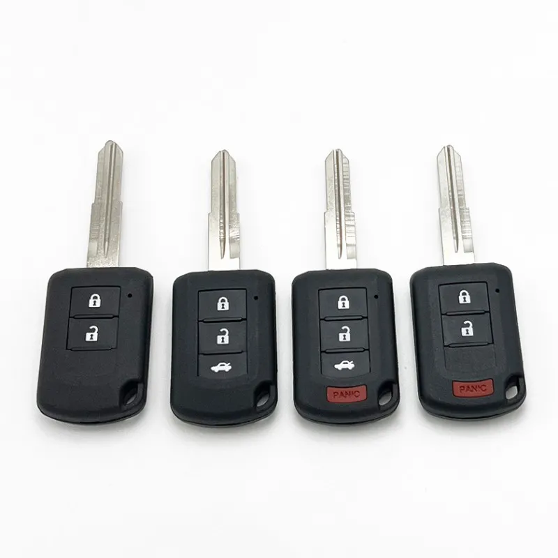 SZMAISHI Remote Control Car Key Shell for Mitsubishi Outlander Lancer Vehicle Replacement Key With Blade Car Key Shell