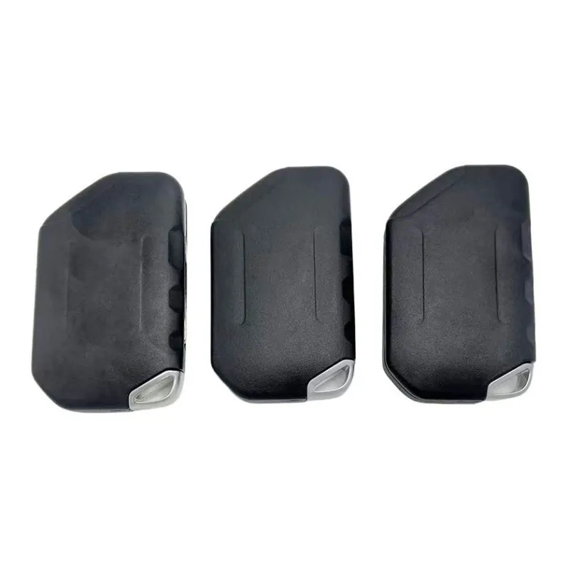 4 Buttons Remote Car Key Shell Fob for Jeep Wrangler Rubicon Sahara JK JL 2018 SIP22 Blade Replacement Keyless Entry Fob Case