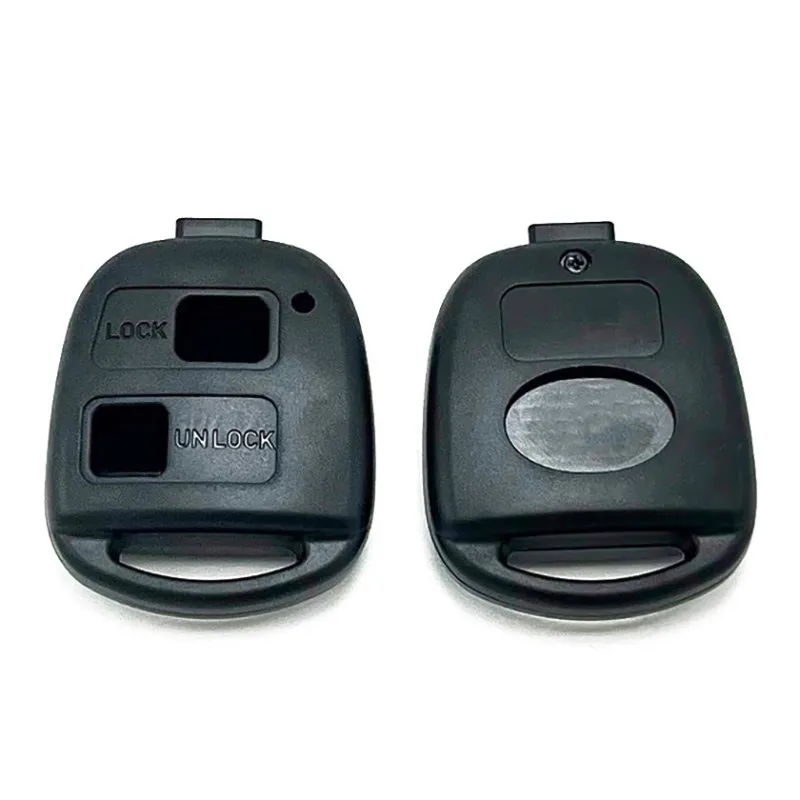 2/3 Buttons for Toyota Car Key Fob Replacement Shell Uncut Blade Case Vehicle Keys