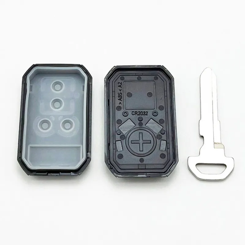 S-uzuki 3 Buttons Smart Replacing Auto Fobs Housing Vehicle Keys Remote Car Key Shell Case Fob with Emergency Blade No logo