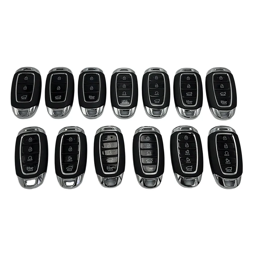 China Manufacturer for 2019 Hyundai Smart Remote Car Key Housing with Blank Key Blade Car Key Shell
