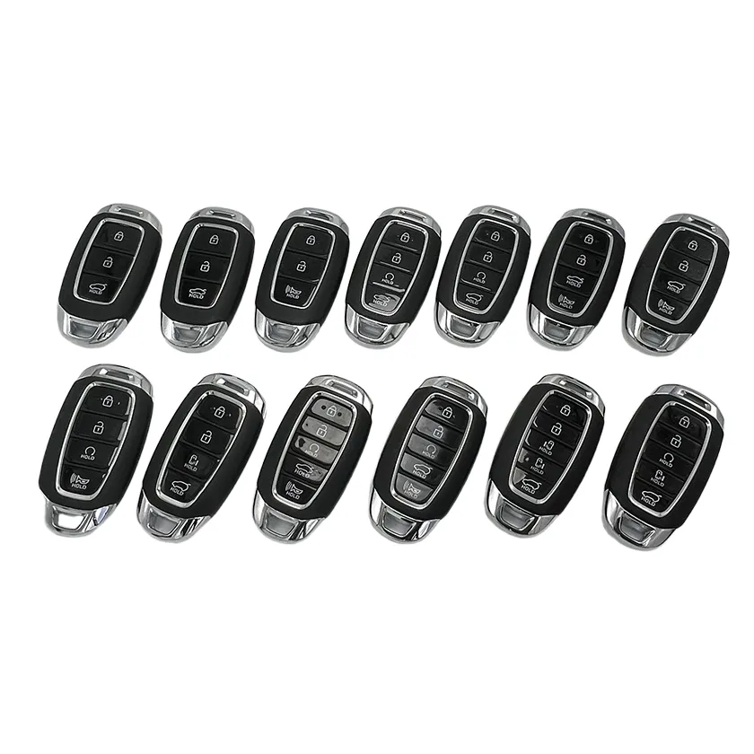 China Manufacturer for 2019 Hyundai Smart Remote Car Key Housing with Blank Key Blade Car Key Shell