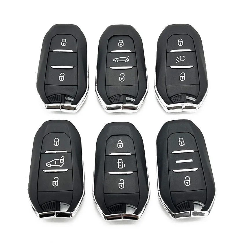 Manufacturer Car Key for Peugeot 208 308 508 3008 5008 Citroen C3 C5 C4 C4L Remote Car Key With VA2 HU83 Key Blade