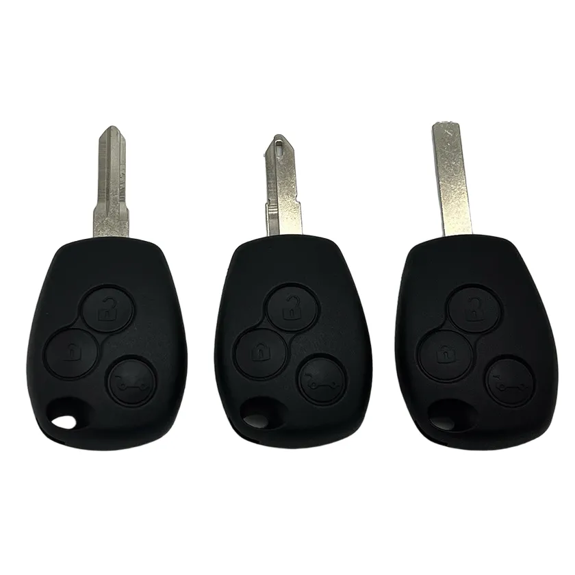 Remote Key for Renault Clio Kangoo Master Modus Logan Twingo 3 Buttons Pager Fob Vehicle Keys ID46 P