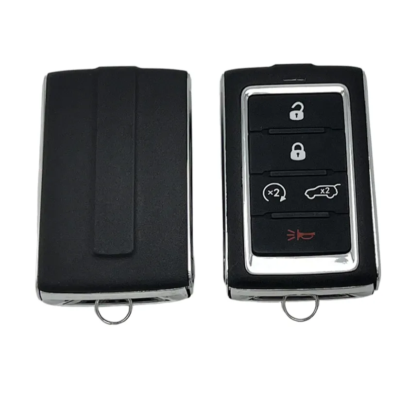 5 Buttons Car Key Fob Remote 433 Frequency Electronic 4A Chip M3NWXF0B1 for Jeep Grand Cherokee / Wagoneer 2021 2022