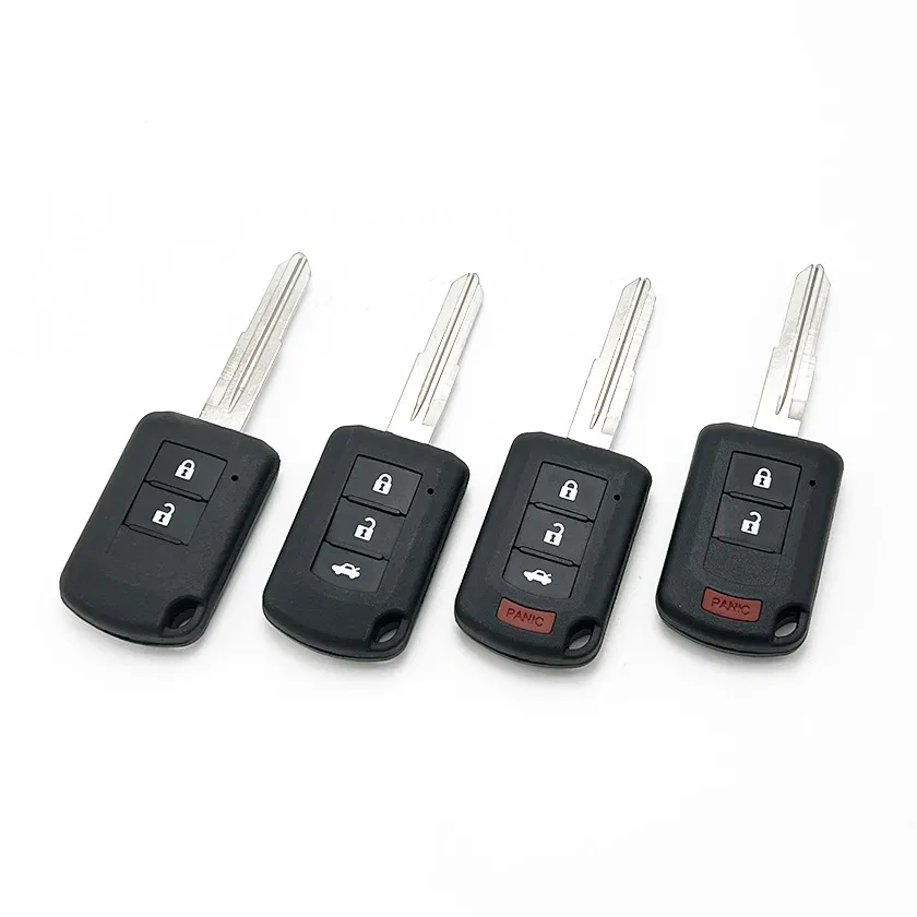 SZMAISHI Remote Control Car Key Shell for Mitsubishi Outlander Lancer Vehicle Replacement Key With Blade Car Key Shell