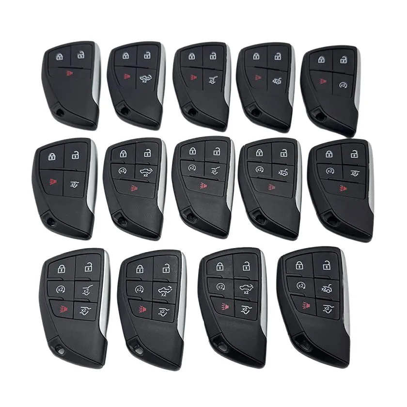 China Manufacturer Smart Remote Control Car Key Shell Suitable for Buick/Chevrolet/GMC Car Replacement Key Shell With Blade