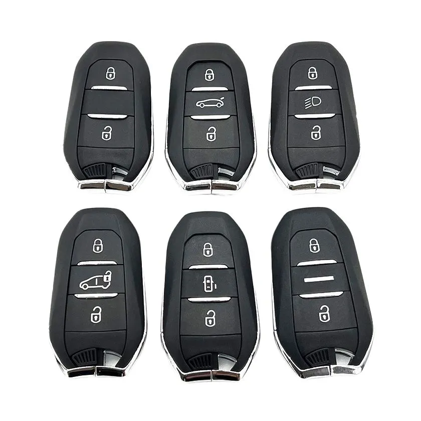 Manufacturer Car Key for Peugeot 208 308 508 3008 5008 Citroen C3 C5 C4 C4L Remote Car Key With VA2 HU83 Key Blade
