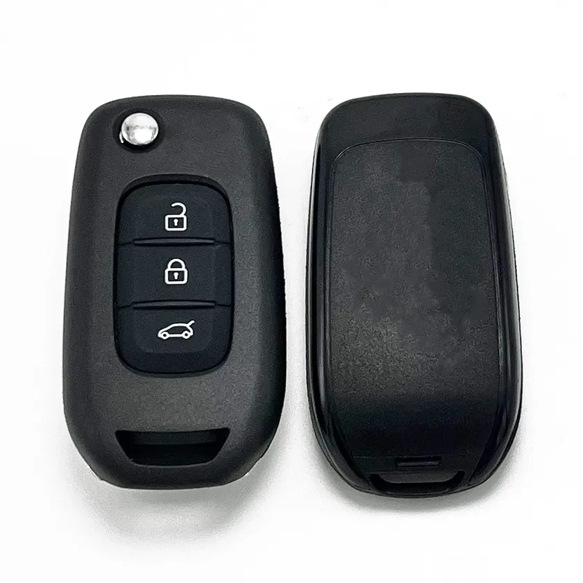 Renault Sandero Dacia Lodgy Dokker Duster Car Flip Remote Key Shell 2-3 Button VAC102 VA2 Blade  Manufacturing  Renault Car Key