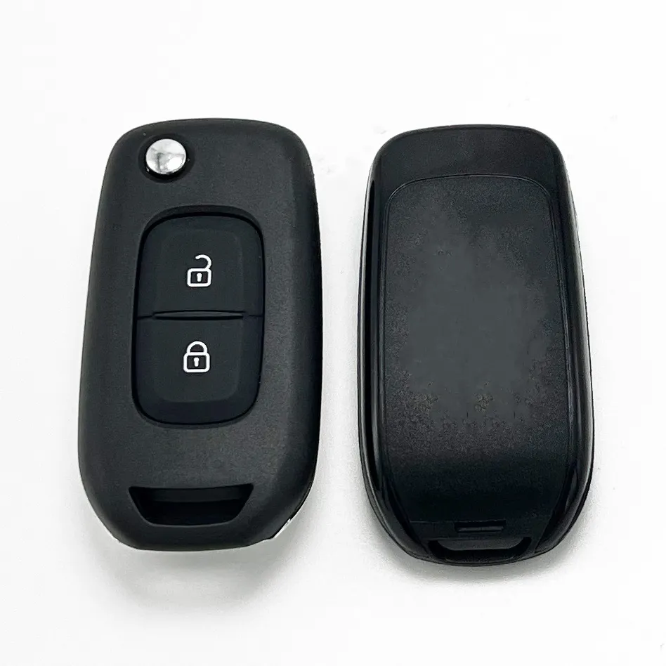 Renault Sandero Dacia Lodgy Dokker Duster Car Flip Remote Key Shell 2-3 Button VAC102 VA2 Blade  Manufacturing  Renault Car Key