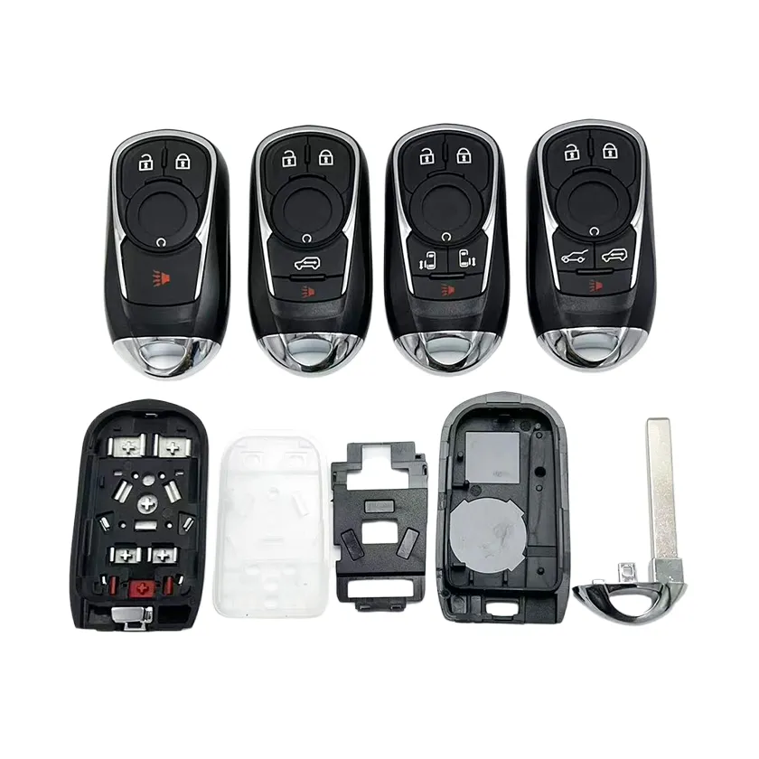 The Manufacturer Produces Car Key Shells Suitable for Buick GL8 Smart Key Fobs.