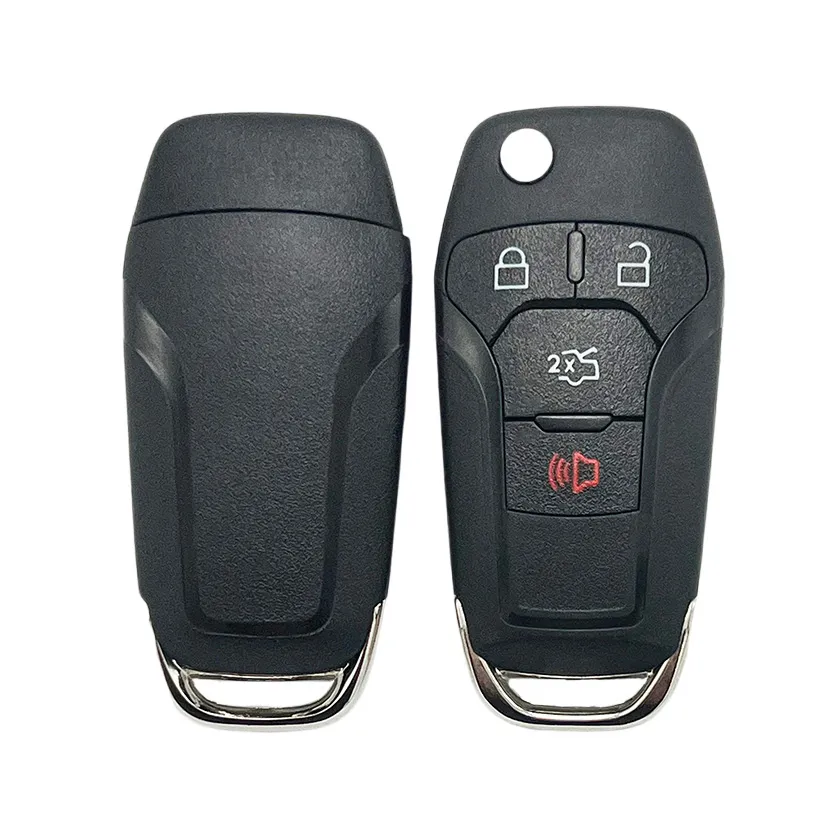 High Quality 2/3/4 Buttons Smart Car Key Shell Universal Remote Vehicle Key Case for Ford Auto Key
