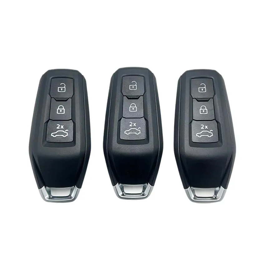 Audi 3 Keyless Car Keyless A8 A7 A5 A4 A4L Q5 HU66 Series Smart Remote Control Card Key Wholesale Audi Car Key