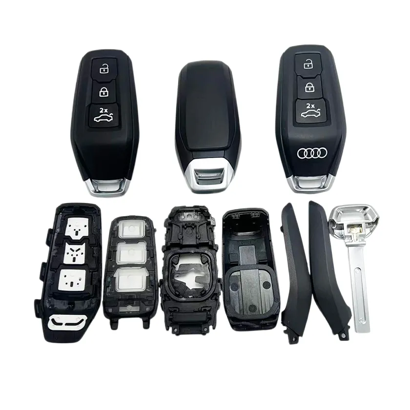 Audi 3 Keyless Car Keyless A8 A7 A5 A4 A4L Q5 HU66 Series Smart Remote Control Card Key Wholesale Audi Car Key