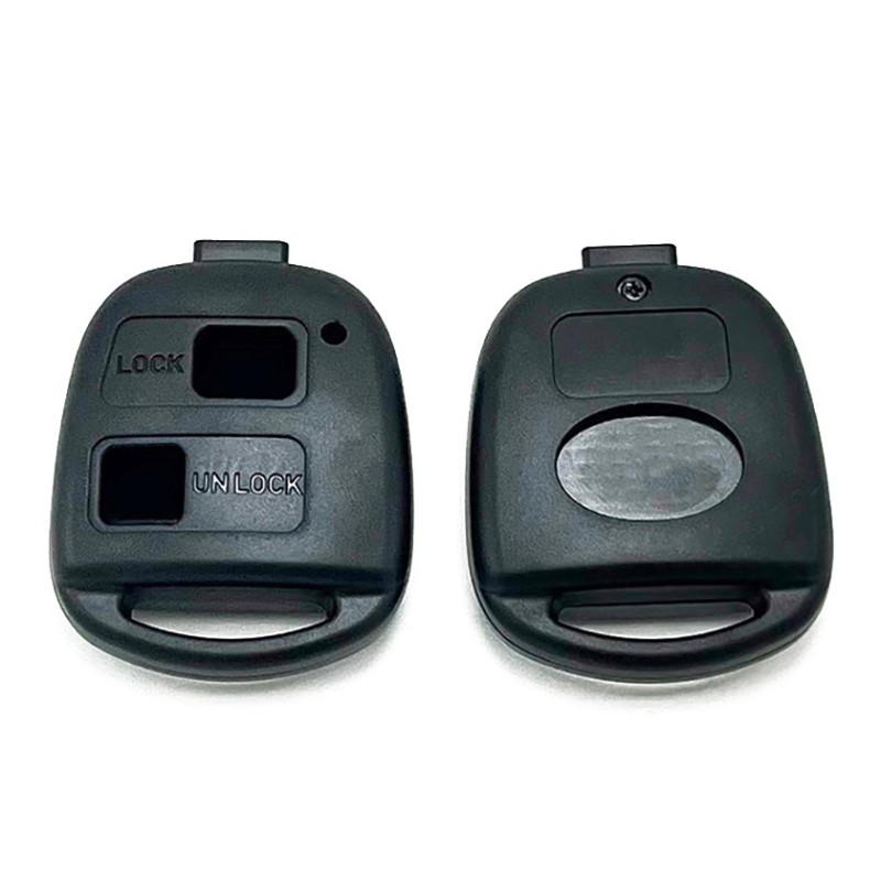 2/3 Buttons for Toyota Car Key Fob Replacement Shell Uncut Blade Case Vehicle Keys
