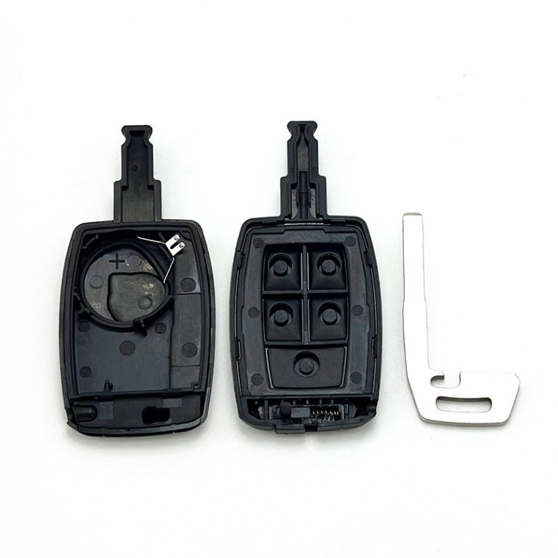 Volvo Car Key Shell with 5 Buttons Vehicle Remote Control Shell