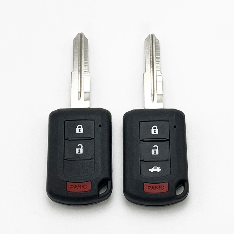SZMAISHI Remote Control Car Key Shell for Mitsubishi Outlander Lancer Vehicle Replacement Key With Blade Car Key Shell