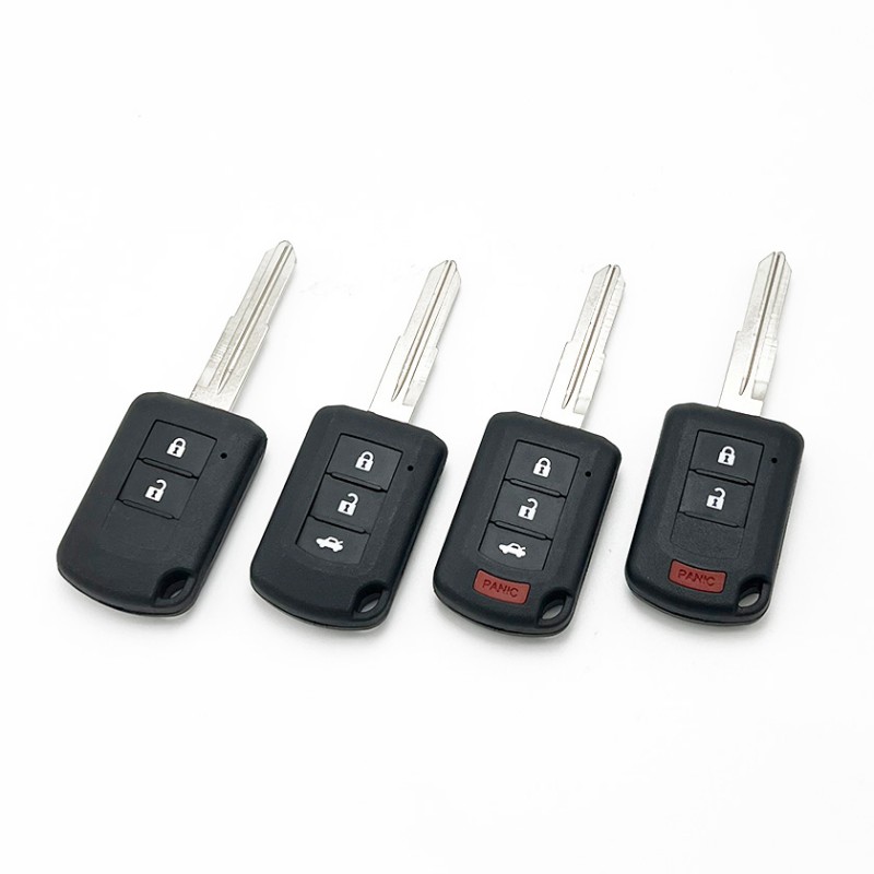 SZMAISHI Remote Control Car Key Shell for Mitsubishi Outlander Lancer Vehicle Replacement Key With Blade Car Key Shell