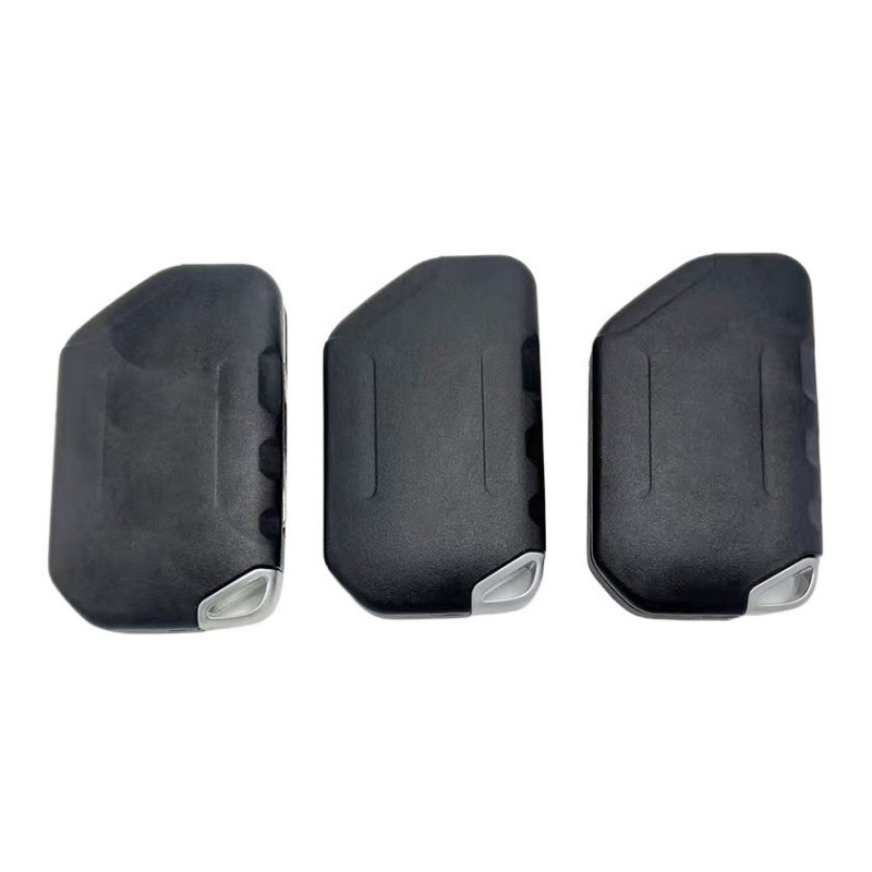 4 Buttons Remote Car Key Shell Fob for Jeep Wrangler Rubicon Sahara JK JL 2018 SIP22 Blade Replacement Keyless Entry Fob Case