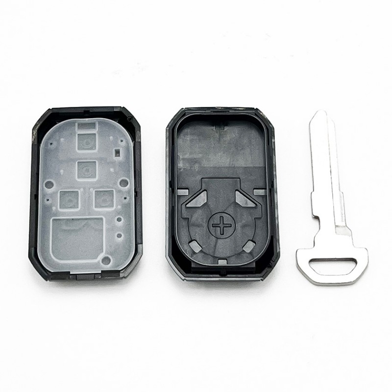 3 Buttons Smart Replacement Vehicle Key Fobs Remote Car Keys Shell for S-uzuki with Emergency Key Blade Without logo