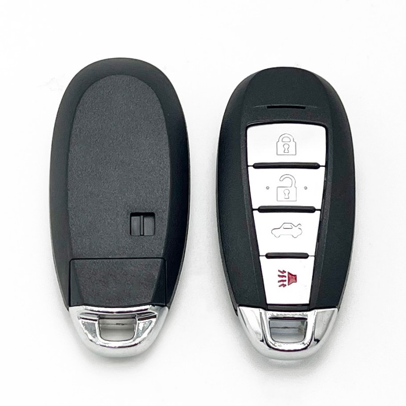 High Quality Key Shell Blade Replacement S-uzuki 2 Buttons Remote Smart Car Key Shell with Emergency Key Blade