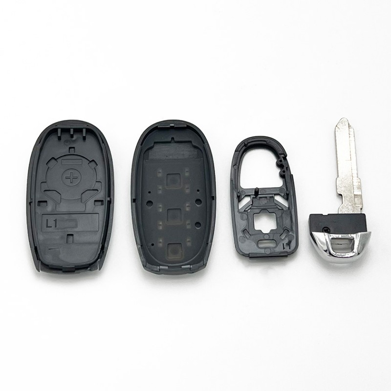 High Quality Key Shell Blade Replacement S-uzuki 2 Buttons Remote Smart Car Key Shell with Emergency Key Blade