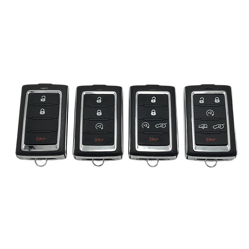 5 Buttons Car Key Fob Remote 433 Frequency Electronic 4A Chip M3NWXF0B1 for Jeep Grand Cherokee / Wagoneer 2021 2022
