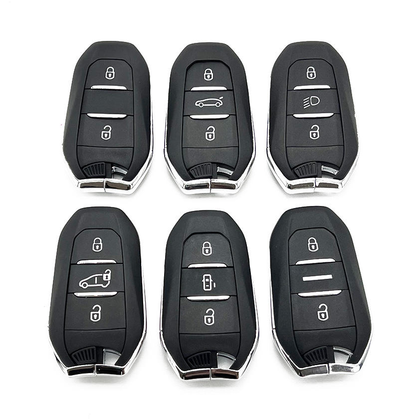 Manufacturer Car Key for Peugeot 208 308 508 3008 5008 Citroen C3 C5 C4 C4L Remote Car Key With VA2 HU83 Key Blade