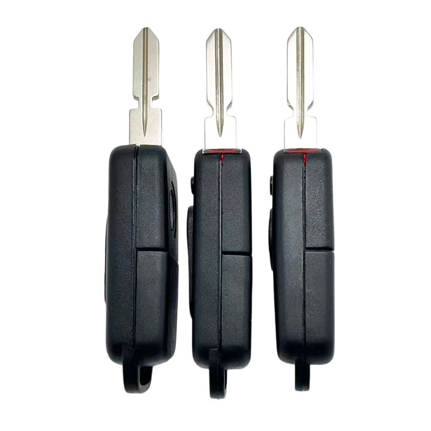 2 Button Flip Folding Remote Car Key Shell Car case Vehicle Keys Fob Remote for Mercedes Benz SLK E113 a C E S W168 W124 W202