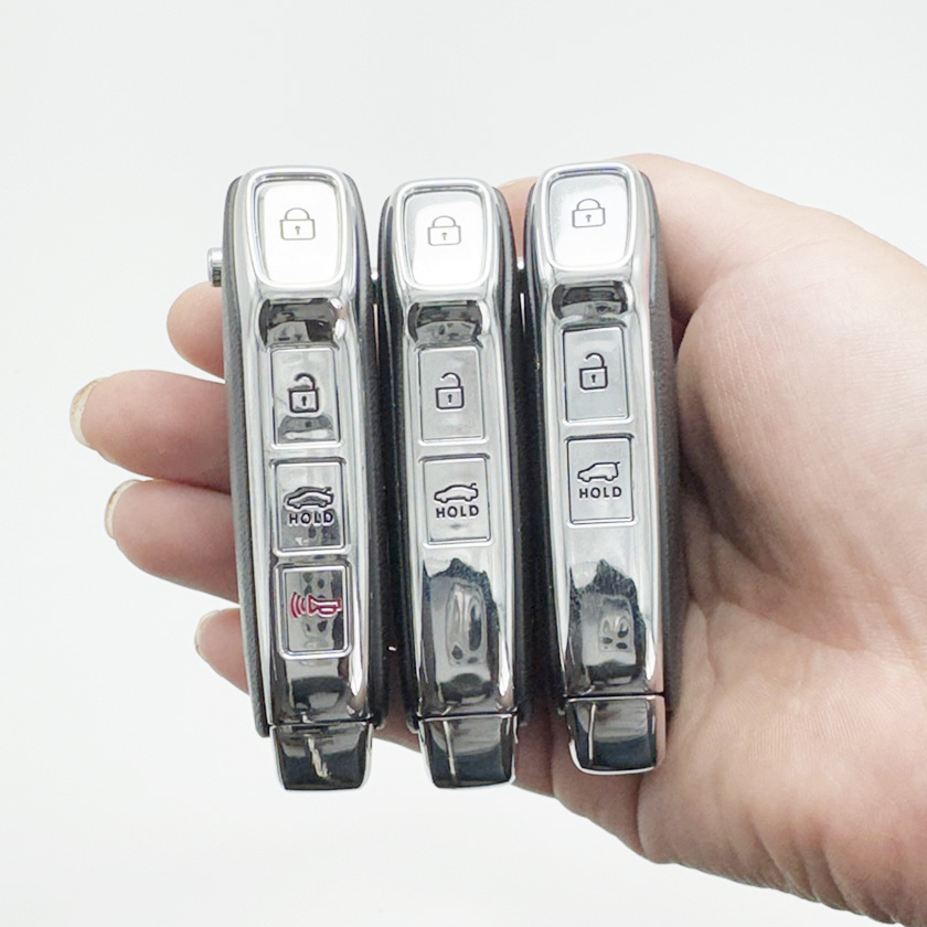 High Quality Flip Folding Car Key Shell case Fob for K-ia Key Replacement Remote Key