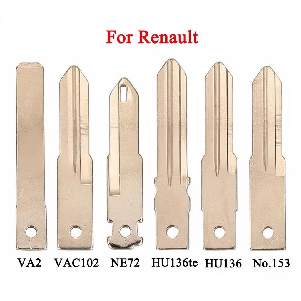 YOCASTY Modification for Clio Wind Modus Kangoo Master Trafic Twingo 433MHz PCF7946A/PCF7947A Remote Start Car Key Ring