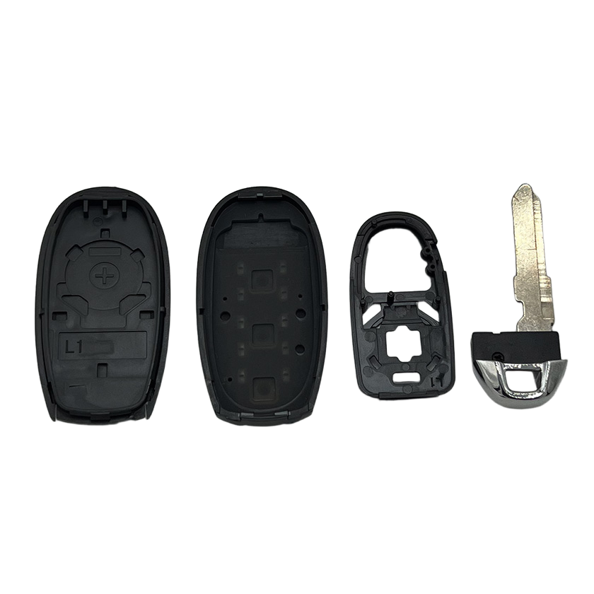 High Quality Key Shell Blade Replacement S-uzuki 2 Buttons Remote Smart Car Key Shell with Emergency Key Blade