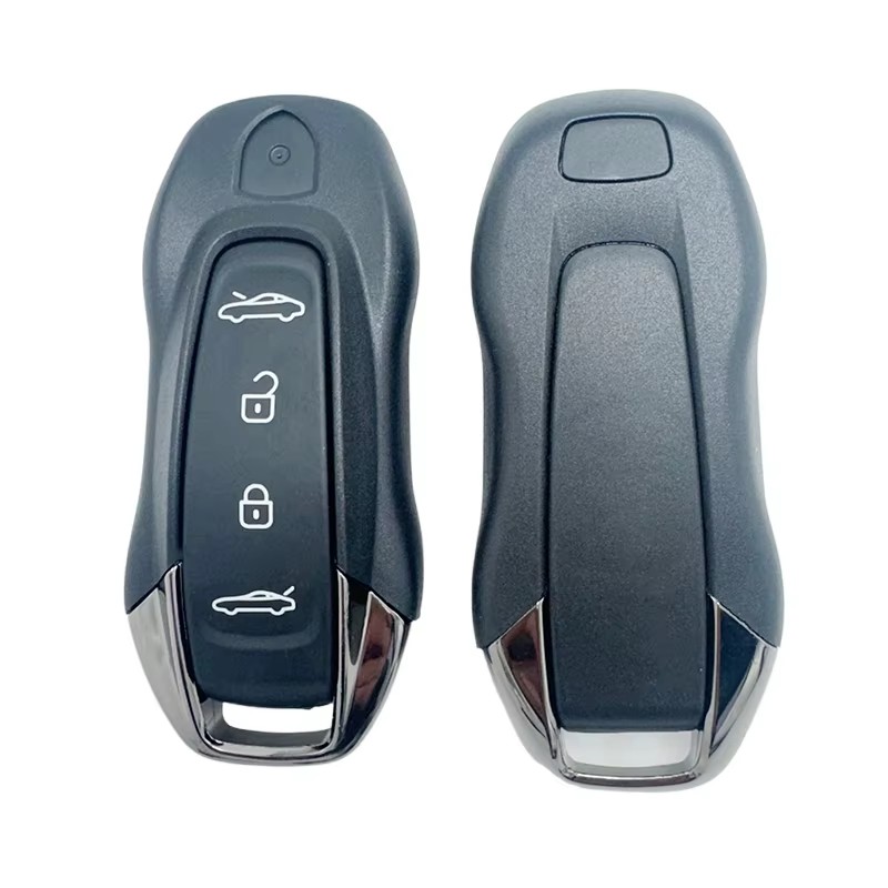 New Porsche Key  for 911 Taycan, Panamera and Cayenne  Porsche and Car Remote Control Key 4 Button Keyless Entry Remote