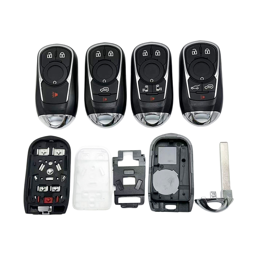 The Manufacturer Produces Car Key Shells Suitable for Buick GL8 Smart Key Fobs.