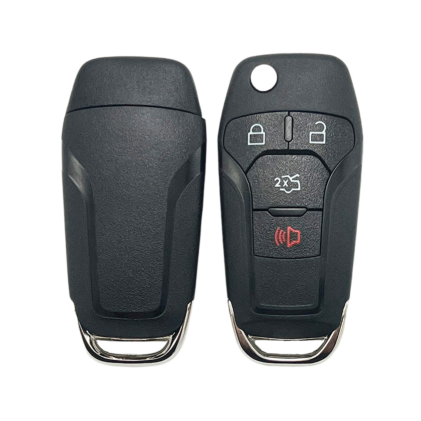 High Quality 2/3/4 Buttons Smart Car Key Shell Universal Remote Vehicle Key Case for Ford Auto Key