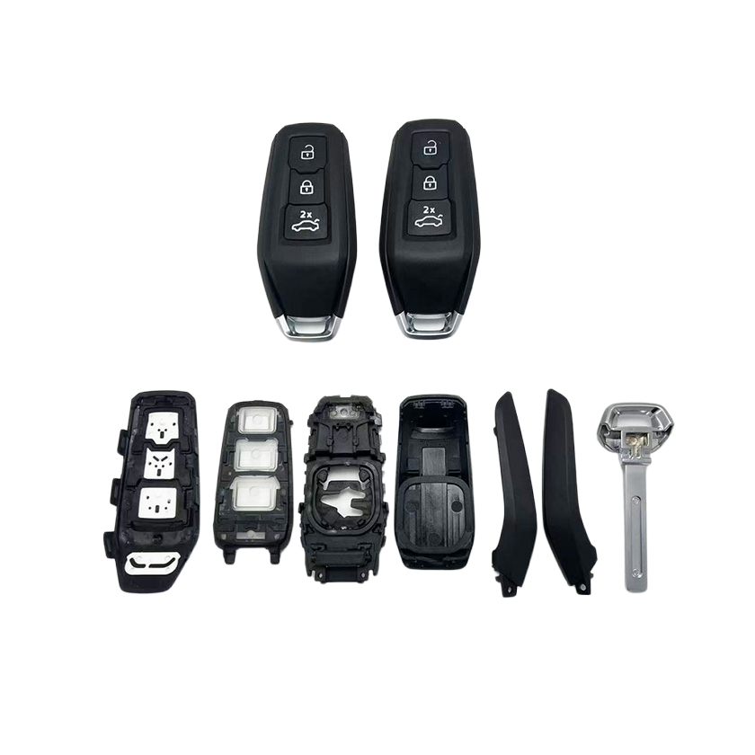 Audi 3 Keyless Car Keyless A8 A7 A5 A4 A4L Q5 HU66 Series Smart Remote Control Card Key Wholesale Audi Car Key